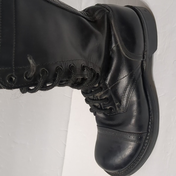 Vintage Corcoran Men Boots Size 7  Leather Military Combat Cap Toe Jump 1515 - Picture 6 of 12